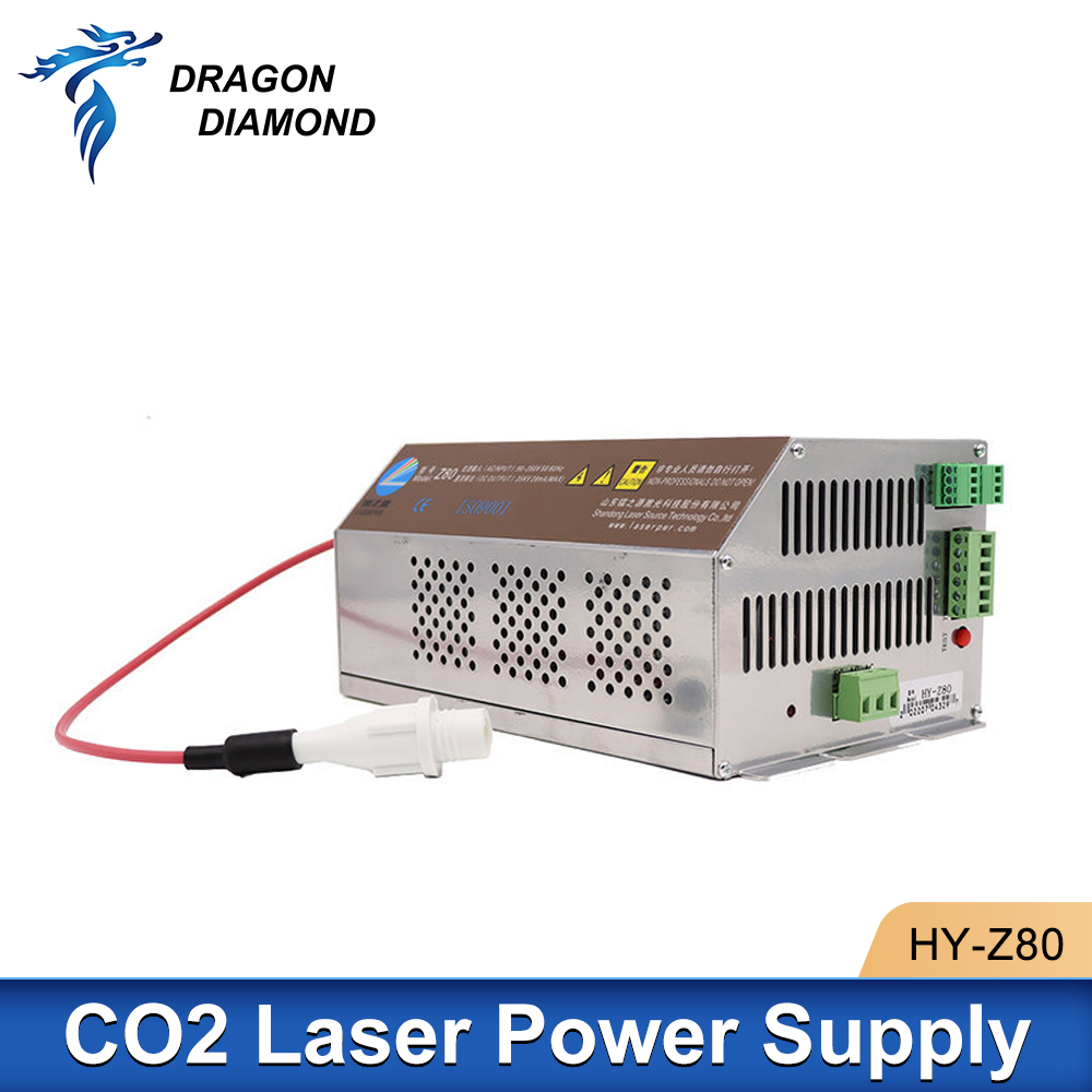 Laser Power Supply 60W - 드래곤 다이아몬드 HY-Z80 Co2 레이저 전원