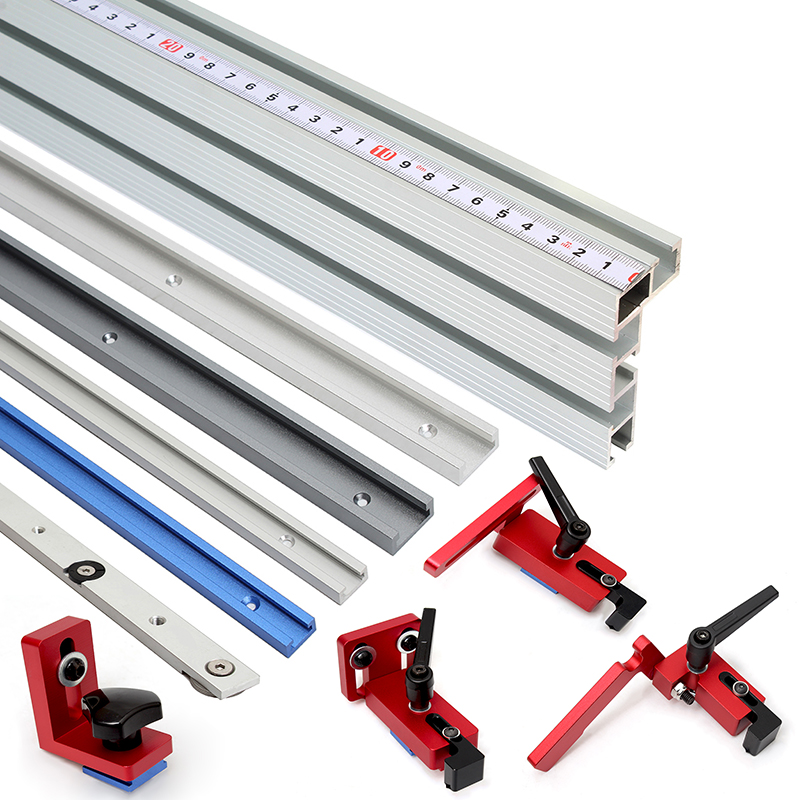 Aluminum T-Slot Profile - 1Pc 19/30/45/75 유형 T-트랙 T-슬롯 알루미늄