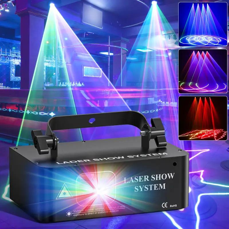 Industrial Laser Projector - 풀컬러 DMX512 애니메이션 프로젝터 아이언 스테이지