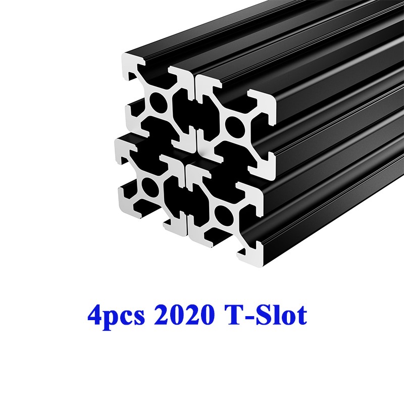 Aluminum T-Slot Profile - 4pcs 2020 T-슬롯 알루미늄 압출 프로파일