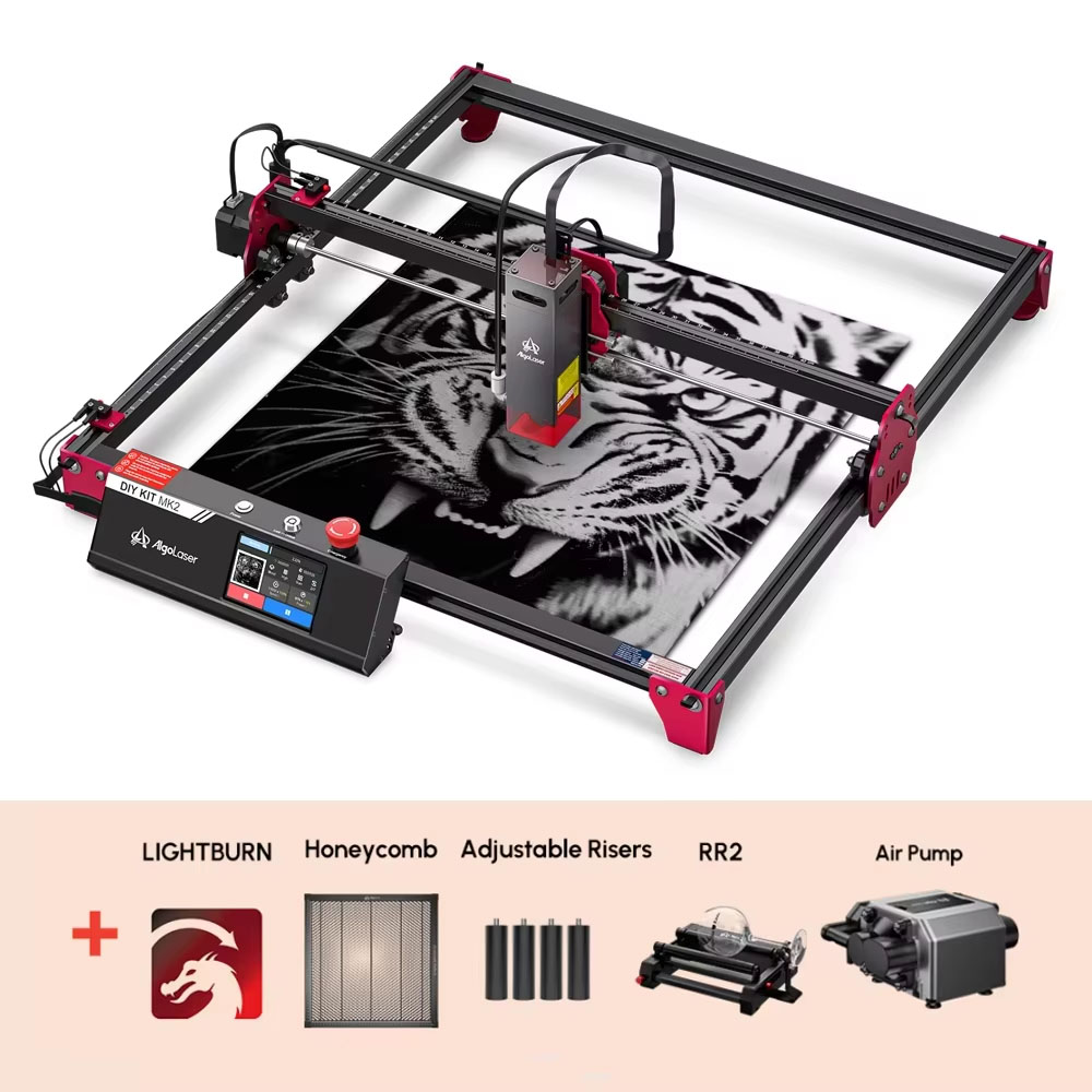 Industrial Laser Cutting - 알골레이저 DIY 키트 MK2 40*43cm CNC