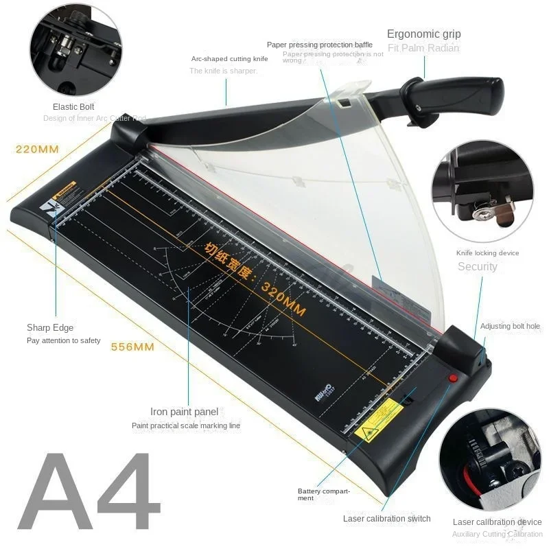 A4/A3 레이저 포지셔닝 용지 커터는 전문적인 사무용 - Industrial Laser Tool 리뷰 및 가격