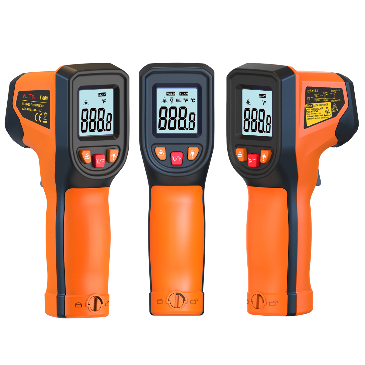 디지털 적외선 온도계 센서 휴대용 비접촉 IR LCD  - Industrial Laser Temperature Sensor 리뷰 및 가격