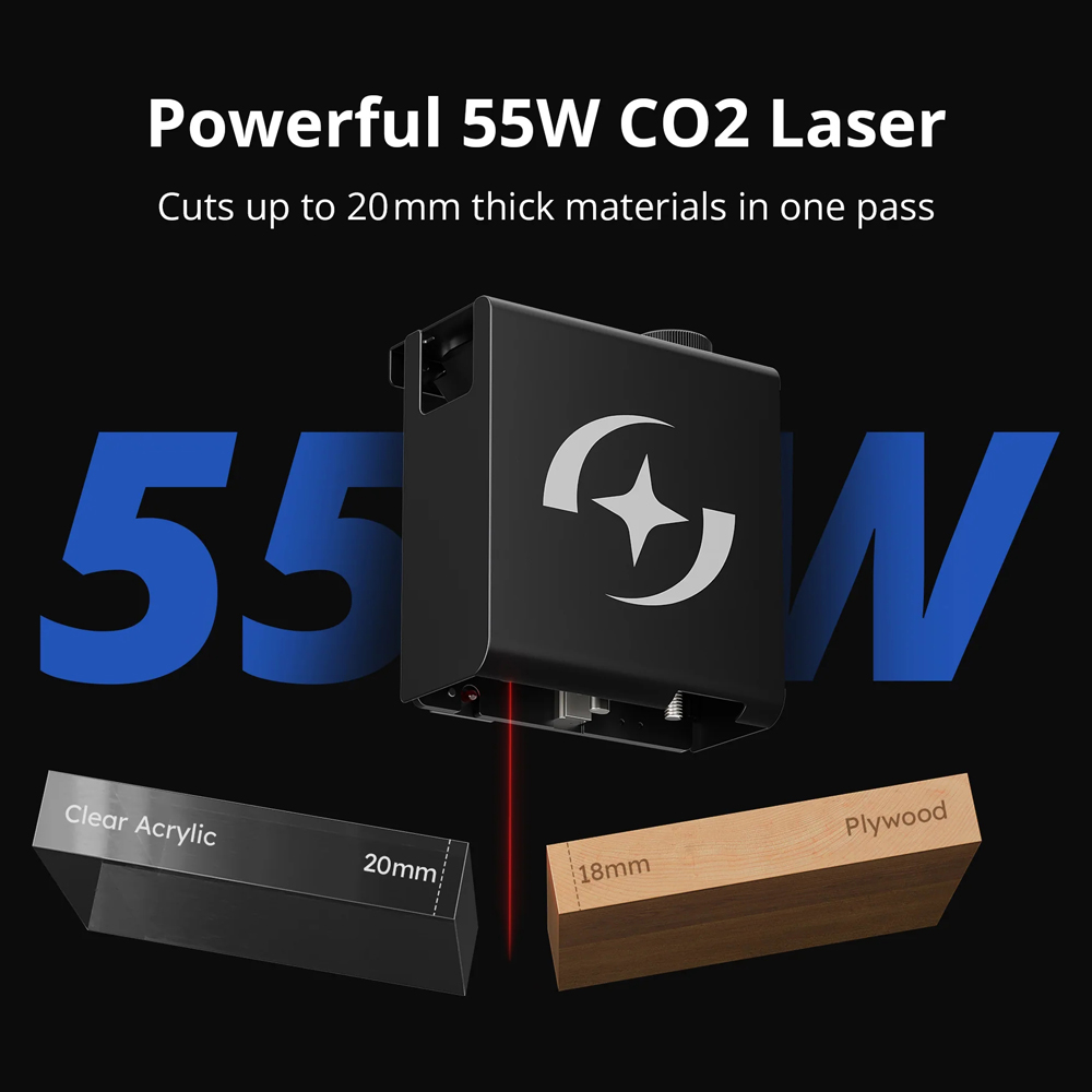 아톰스택 K60 CO2 레이저 커팅 조각기 자동 초점  - Co2 Laser Mirror 리뷰 및 가격