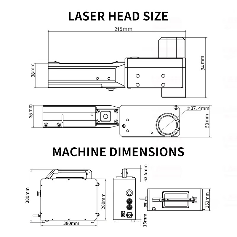 휴대용 레이저 클리너 녹 제거 산업용 100w 100와 - Industrial Laser Rust Removal Machine Price 리뷰 및 가격