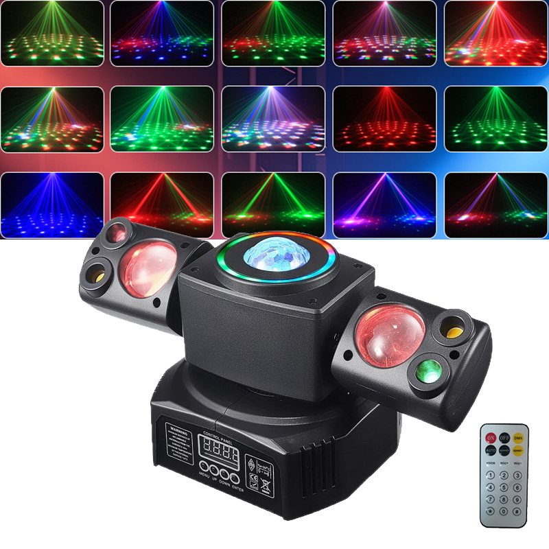 DMX 다채로운 LED 빔 레이저 스트로브 무빙 헤드  - Laser Power Supply 60W 리뷰 및 가격