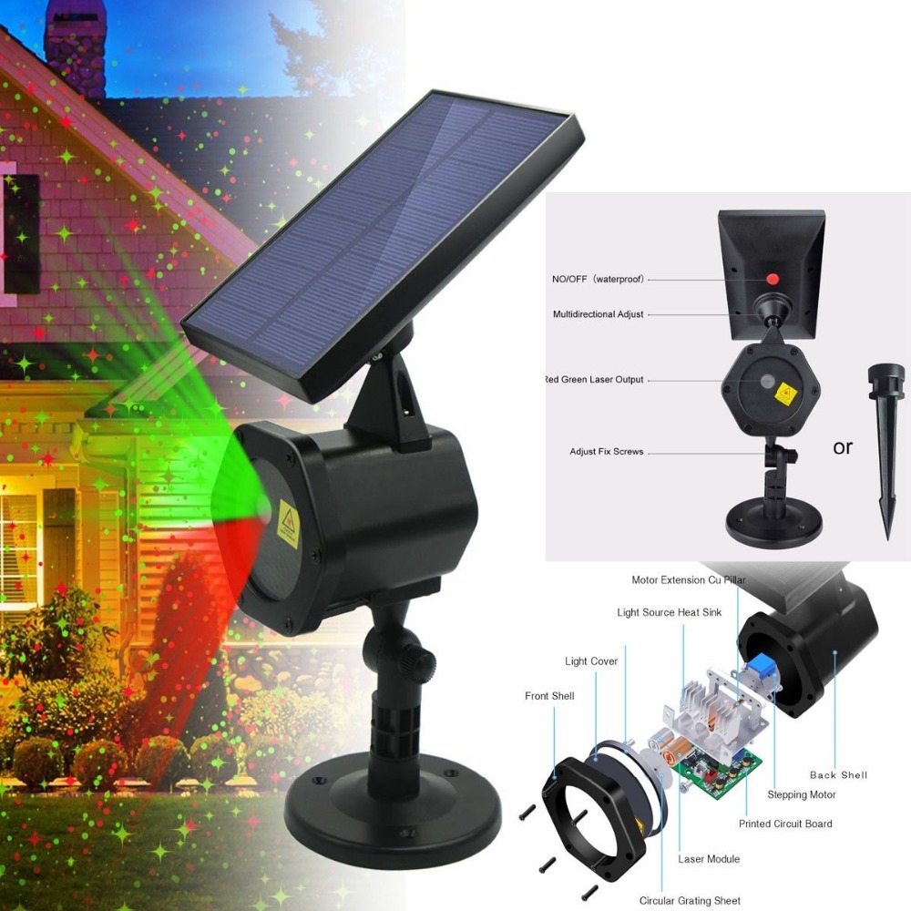 6W LED 태양광 조경 조명 XL-H11 스타 프로젝 - Industrial Laser Projector 리뷰 및 가격