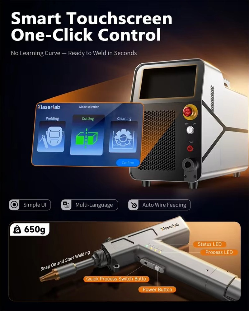방수 기능 100-240V 4-in-1 광섬유 레이저  - Industrial Laser Tool 리뷰 및 가격