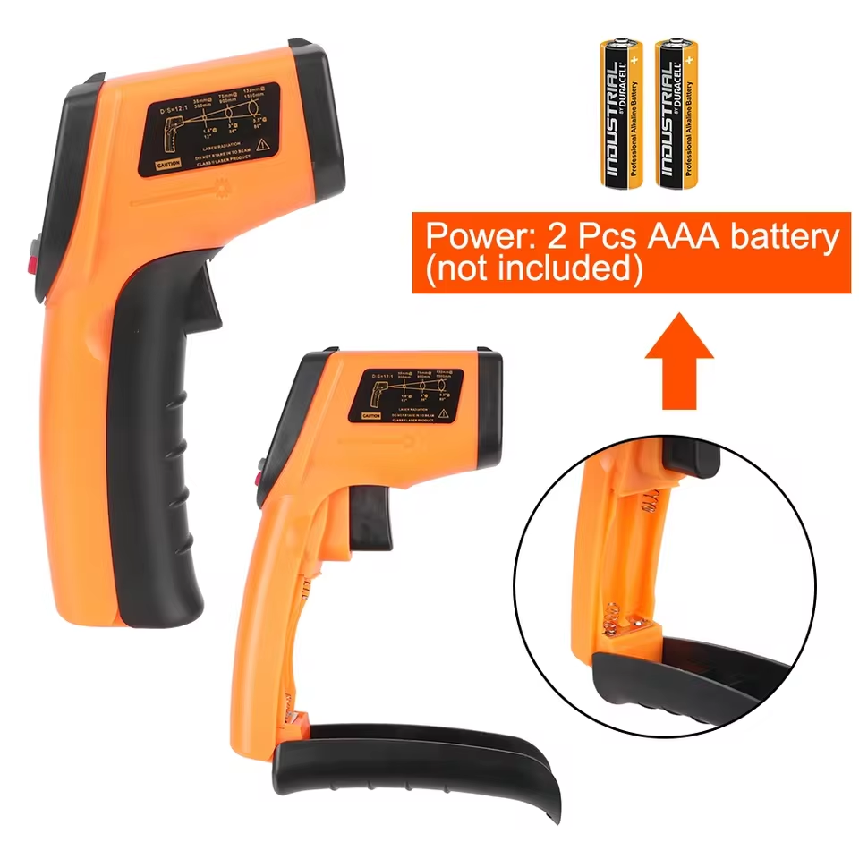 새로운 T600 T600A 디지털 적외선 온도계 건 - - Industrial Laser Temperature Sensor 리뷰 및 가격