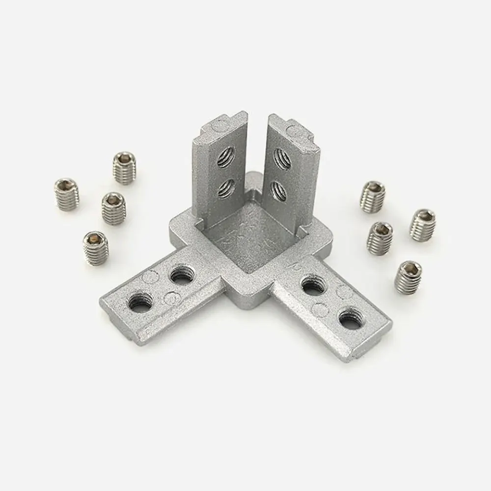 10개 3방향 코너 브래킷 커넥터 EU 2020 303 - Aluminum T-Slot Profile 리뷰 및 가격
