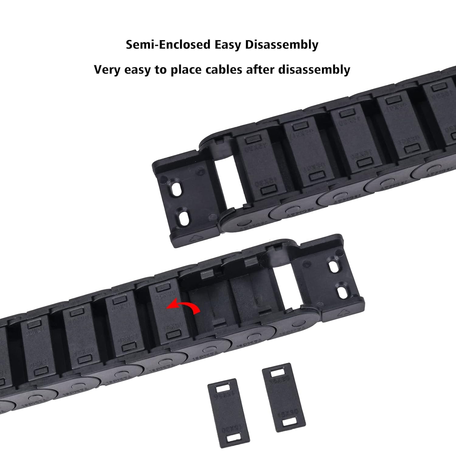 케이블 드래그 체인 R55 R38 반밀폐형 케이블 체인 - Drag Chain Cnc 리뷰 및 가격