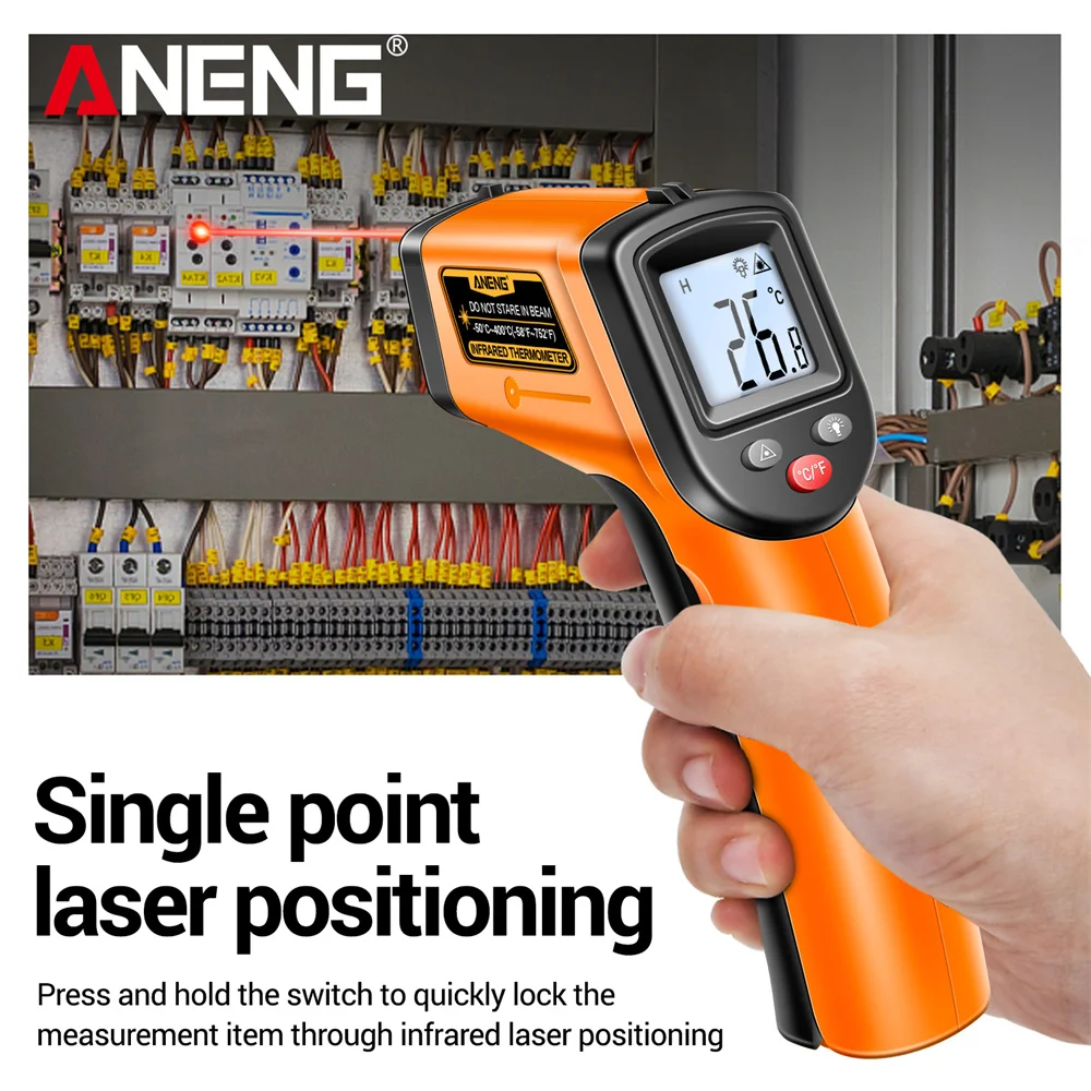 ANENG TH201 적외선 온도계 디지털 -50~40 - Industrial Laser Thermometer Gun 리뷰 및 가격