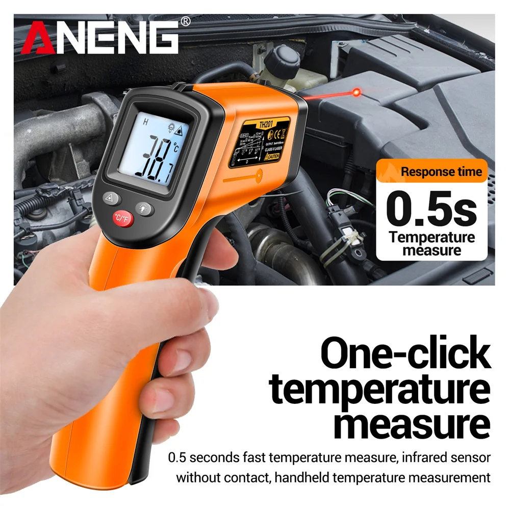 ANENG TH201 적외선 온도계 디지털 -50~40 - Industrial Laser Thermometer Gun 리뷰 및 가격