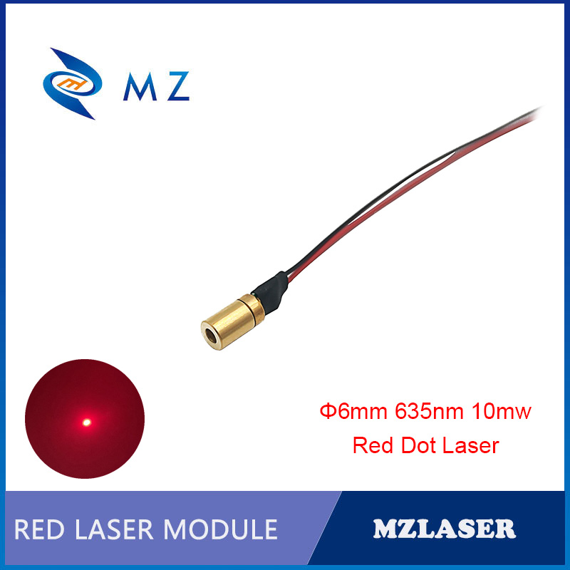 미니 6mm 레드 도트 레이저 모듈 635nm 10mw - Industrial Laser Types 리뷰 및 가격