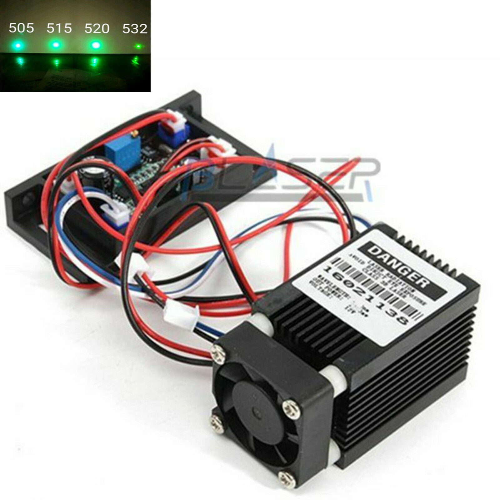 초점 녹색 레이저 다이오드 모듈, 선풍기 냉각, TTL - Diode Laser Module 리뷰 및 가격