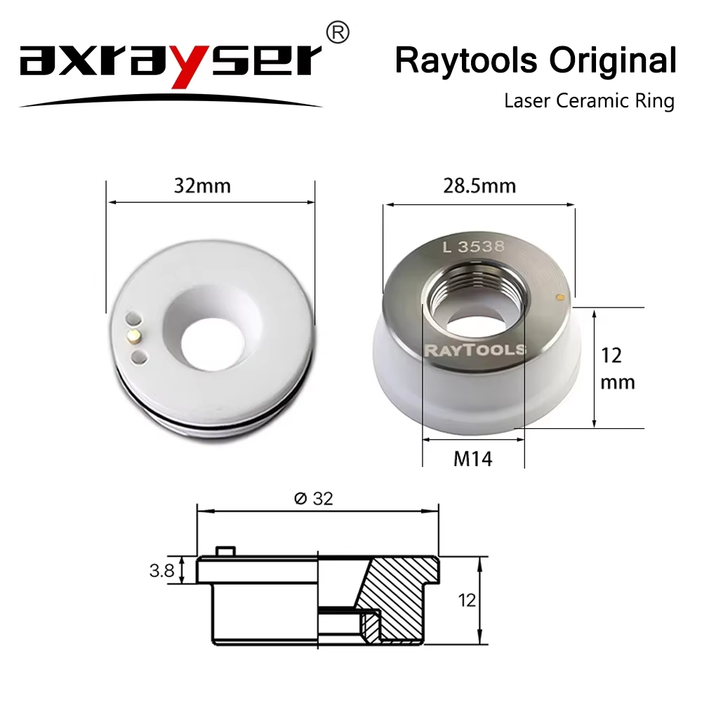기존 Raytools 레이저 세라믹 링 Dia28/32 - Industrial Fiber Laser 리뷰 및 가격