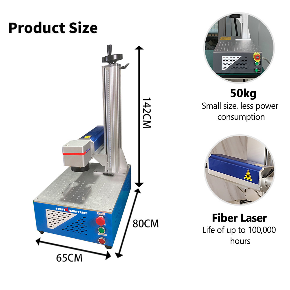 50W IPG 섬유 레이저 조각기, 매우 안정적인 성능 - Industrial Fiber Laser 리뷰 및 가격