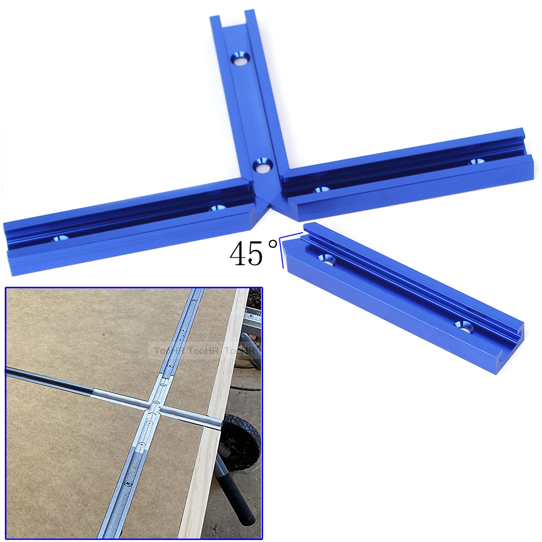 19mm T-트랙 슬롯 마이 터 트랙 지그 교차점 키트 - Aluminum T-Slot Profile 리뷰 및 가격