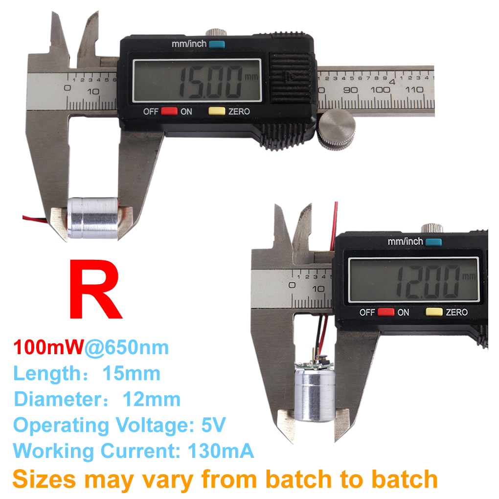 직경 12x15mm DC5V 녹색 60mW 빨간색 Bu - Diode Laser Module 리뷰 및 가격