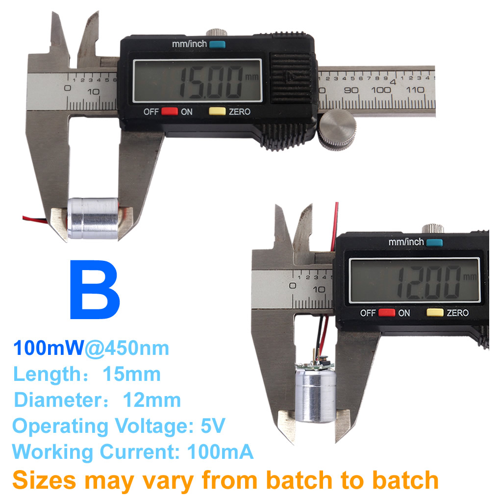 직경 12x15mm DC5V 녹색 60mW 빨간색 Bu - Diode Laser Module 리뷰 및 가격